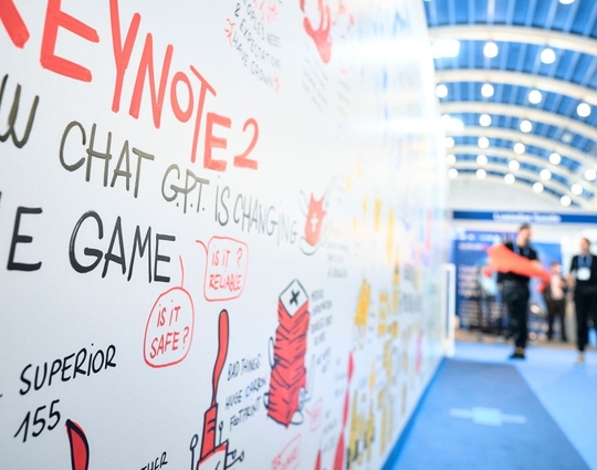 Poster that says "How chat GPT is changing the game"